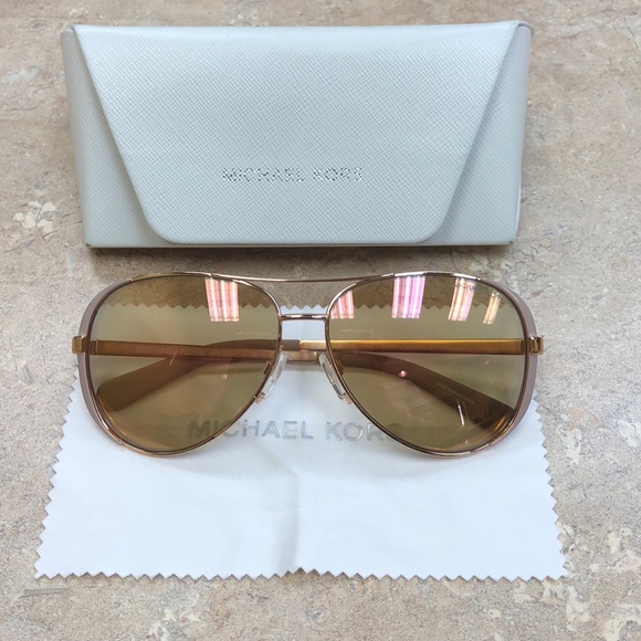 Michael kors rose gold sunglasses